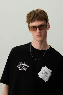 Camiseta boxy estampada de Lefties en Remeras y Polos para argentina