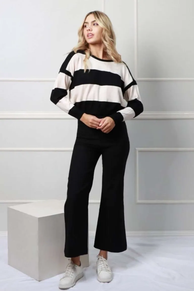 Sweater Rayado Corto de Hesed en Buzos y Sweaters para argentina