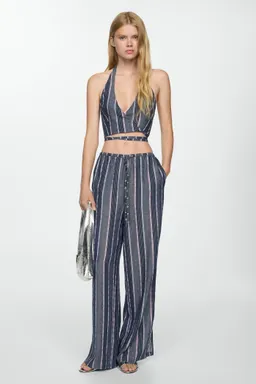 Top crop rayas de Mango en Tops para argentina