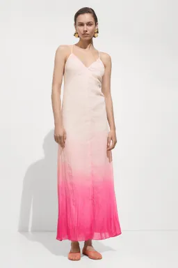 Vestido lyocell estampado de Mango en Vestidos para argentina