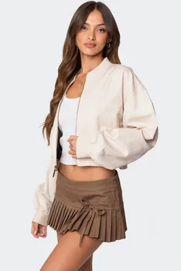 Campera bomber corta zarria de Edikted en Chaquetas para argentina