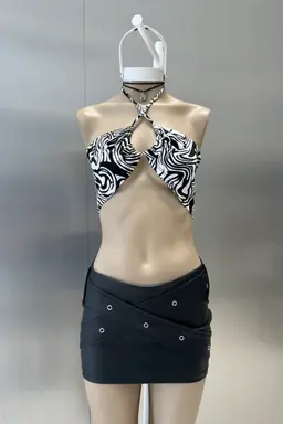 Top zebra de Mystory en Tops para argentina