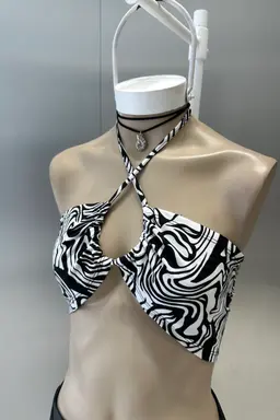 Top zebra de Mystory en Tops para argentina