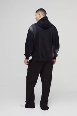 Buzo con capucha lavado spray de Boohooman en Buzos y Sweaters para argentina