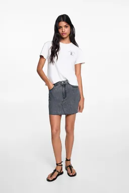 Remera estampada algodón de Mango Teen en Remeras para argentina