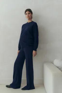 Pantalón premamá punto wideleg de Mango en Pantalones para argentina