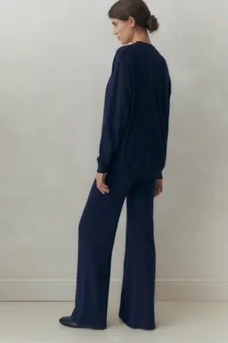 Pantalón premamá punto wideleg de Mango en Pantalones para argentina