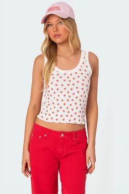 Tank top estampada berry cool de Edikted en Remeras para argentina