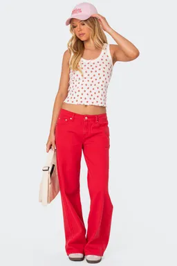 Tank top estampada berry cool de Edikted en Remeras para argentina
