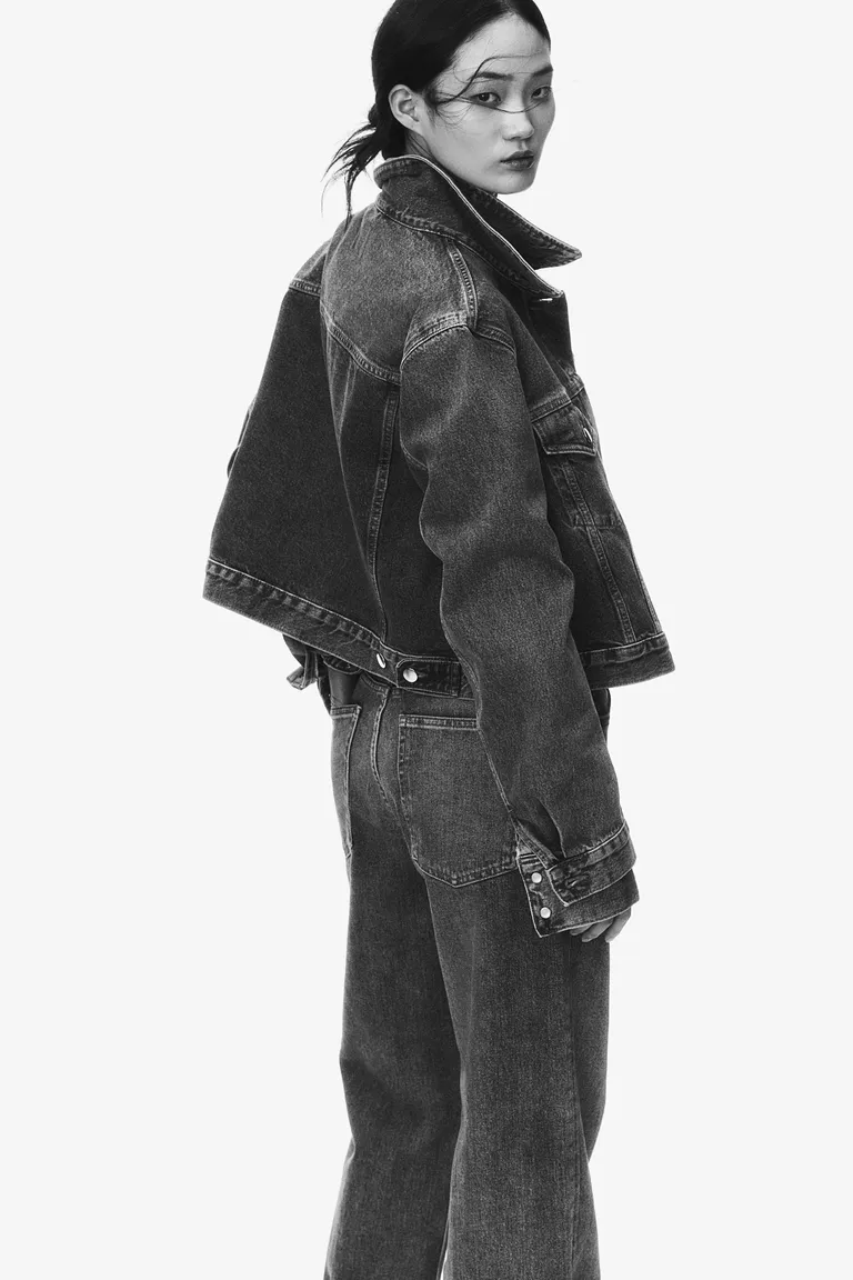 Jeans anchos tiro alto de H&M en Pantalones para argentina