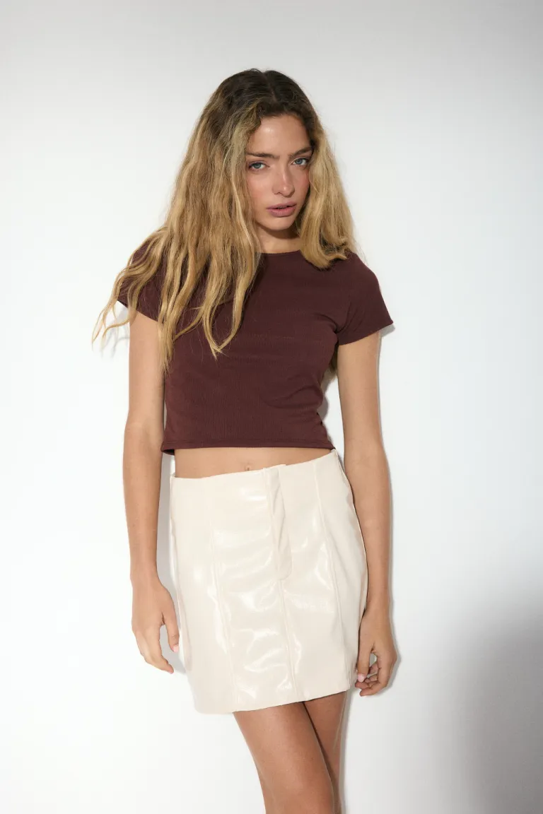 Remera femenina de manga corta en color amarillo de Audaz en Remeras para argentina