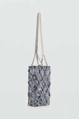 Bolso mano con cristales de Mango en Bolsos y Carteras para argentina