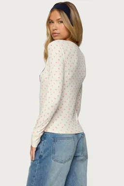 Remera cali floral manga larga de Edikted en Buzos y Sweaters para argentina