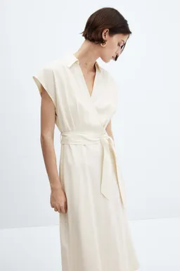 Vestido cruzado cinturón de Mango en Vestidos para argentina
