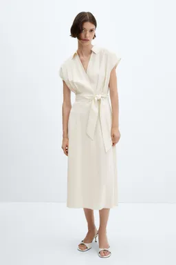 Vestido cruzado cinturón de Mango en Vestidos para argentina