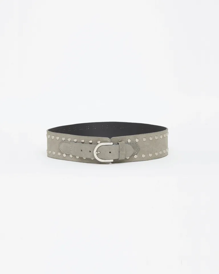 Cinturón de gamuza con tachas metálicas - Elegancia y estilo para tu atuendo de Ay Not Dead en Cinturones para argentina