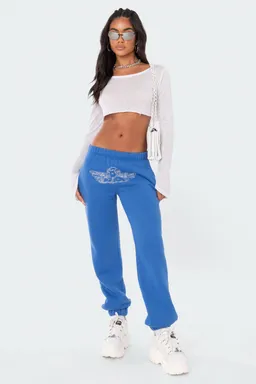 Pantalón angie con strass de Edikted en Pantalones para argentina
