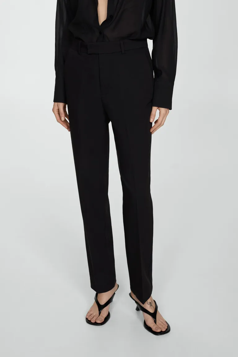 Pantalón traje recto de Mango en Pantalones para argentina