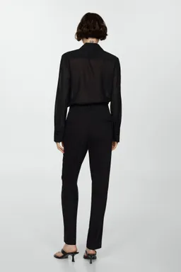 Pantalón traje recto de Mango en Pantalones para argentina
