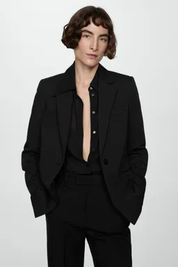 Pantalón traje recto de Mango en Pantalones para argentina