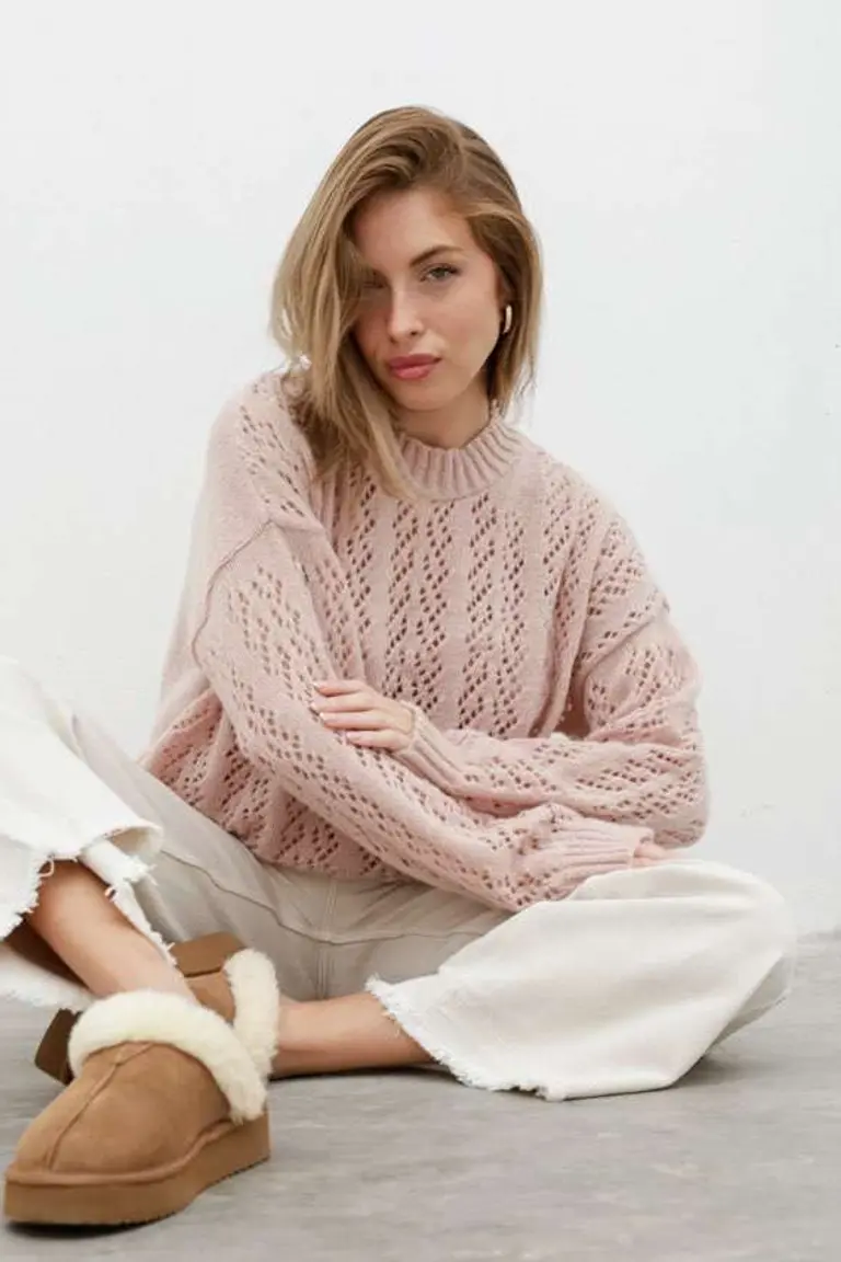 Sweater Calado Espigas de Hesed en Buzos y Sweaters para argentina