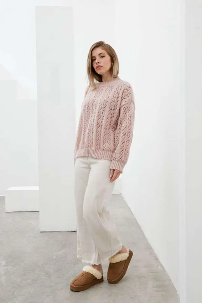 Sweater Calado Espigas de Hesed en Buzos y Sweaters para argentina