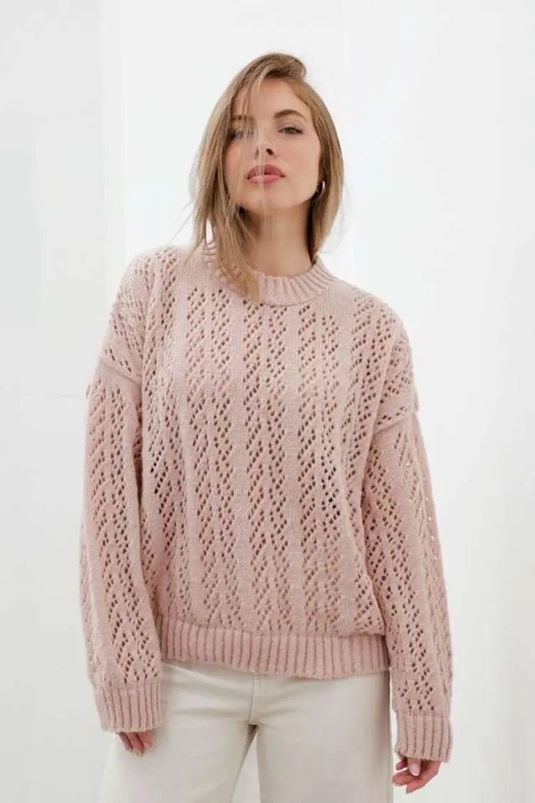 Sweater Calado Espigas de Hesed en Buzos y Sweaters para argentina