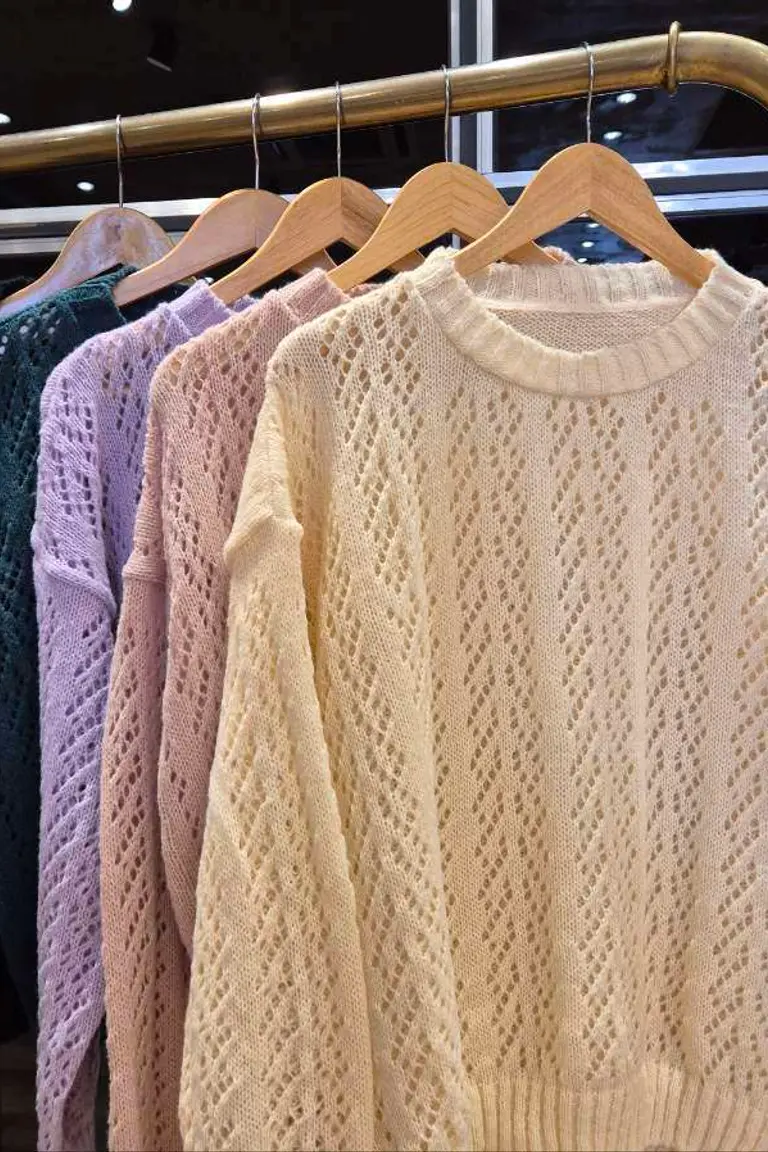 Sweater Calado Espigas de Hesed en Buzos y Sweaters para argentina