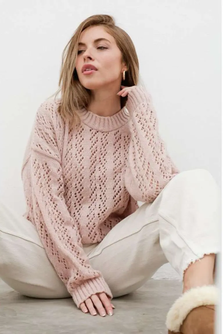 Sweater Calado Espigas de Hesed en Buzos y Sweaters para argentina