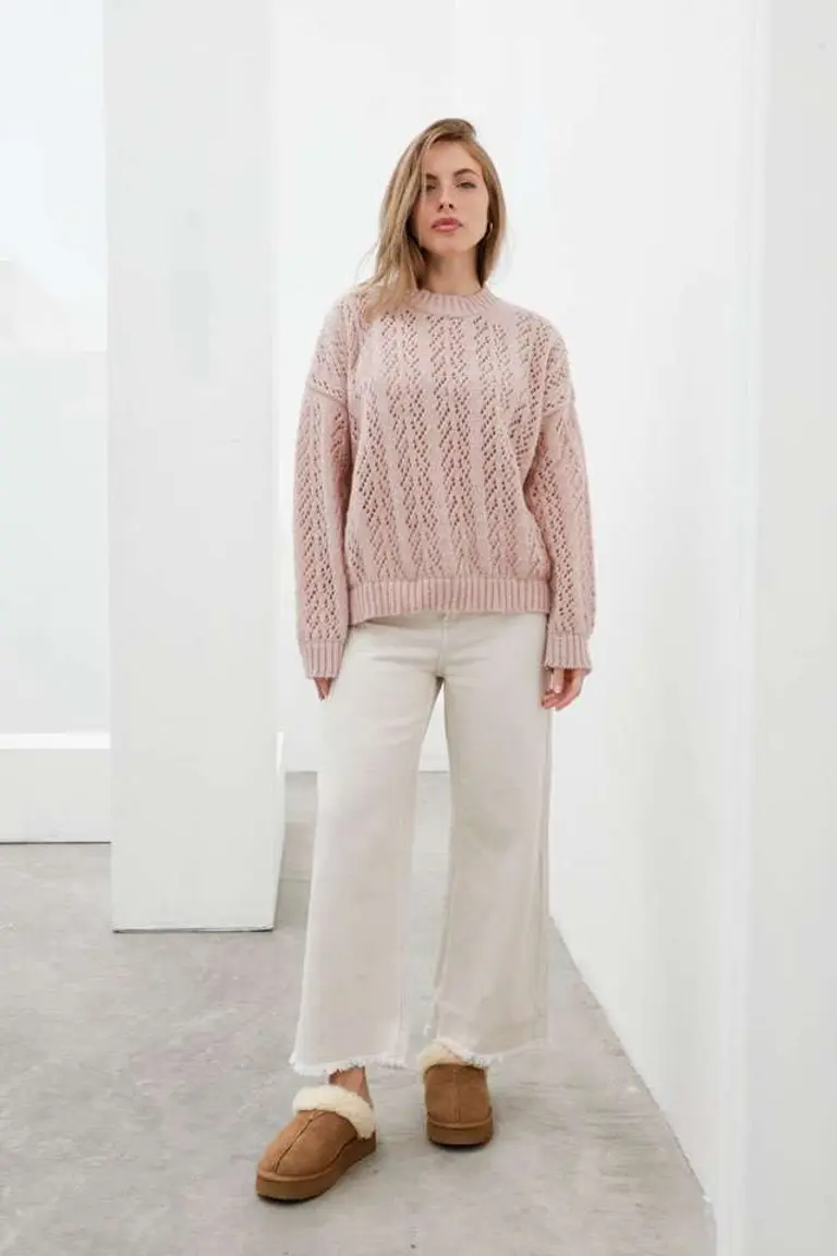 Sweater Calado Espigas de Hesed en Buzos y Sweaters para argentina