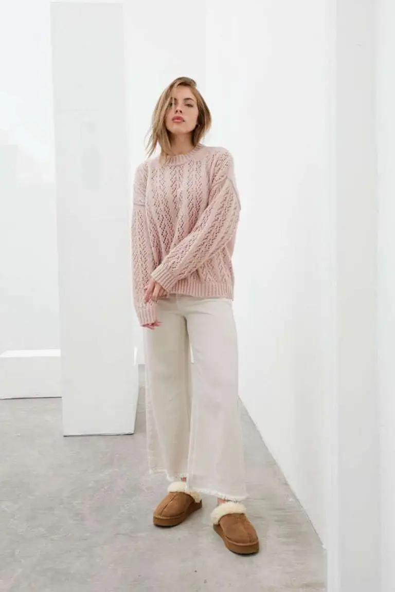 Sweater Calado Espigas de Hesed en Buzos y Sweaters para argentina