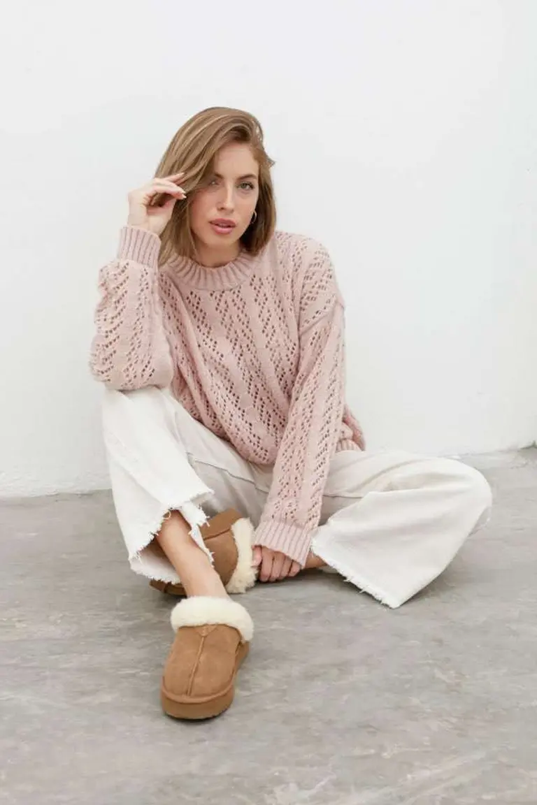 Sweater Calado Espigas de Hesed en Buzos y Sweaters para argentina