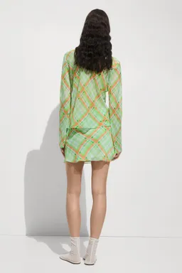 Minifalda estampada cuadros de Mango en Faldas para argentina