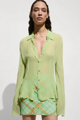 Minifalda estampada cuadros de Mango en Faldas para argentina
