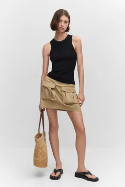 Top punto canalé de Mango en Tops para argentina