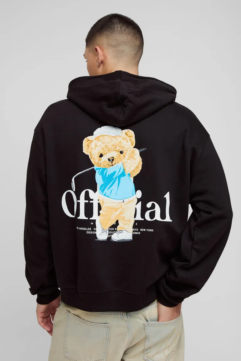Buzo oversized con gráfico de oso de Boohooman en Buzos y Sweaters para argentina