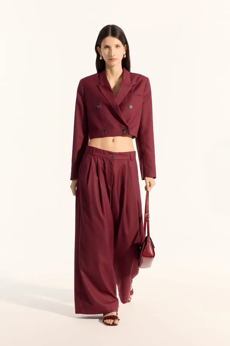 Blazer cruzado de diseño femenino y silueta entallada de Portsaid en Blazers para argentina