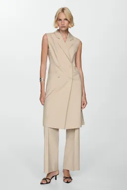 Pantalón recto con pinzas de Mango en Pantalones para argentina