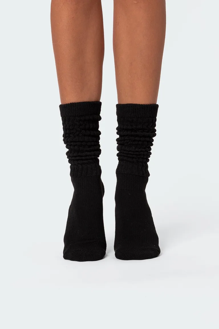 Medias arrugadas slouchy de Edikted en Ropa Interior y Medias para argentina