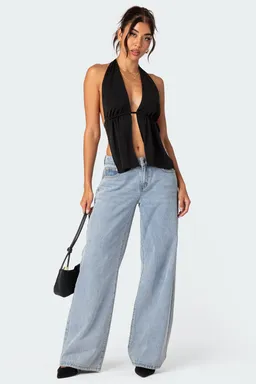 Top halter con abertura de Edikted en Tops para argentina