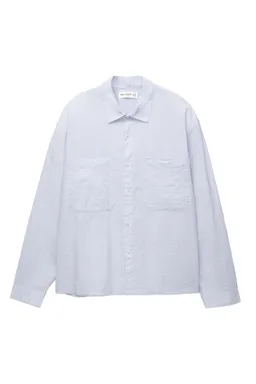 Camisa cuadros arrugada de Pull&Bear en Camisas para argentina