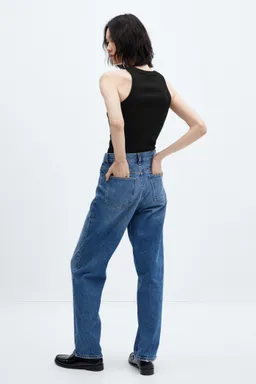 Top canalé algodón de Mango en Tops para argentina
