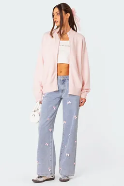 Cárdigan montie oversized doble cierre de Edikted en Buzos y Sweaters para argentina