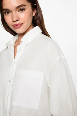 Camisa oversize rayas de Mango Teen en Camisas para argentina