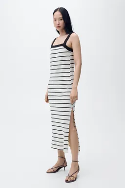 Vestido midi rayas de Mango en Vestidos para argentina