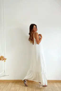 Vestido Maxi Escote Espalda de Benka en Vestidos para argentina