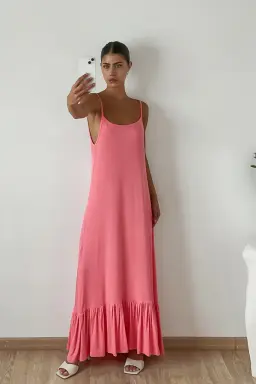 Vestido Maxi Escote Espalda de Benka en Vestidos para argentina