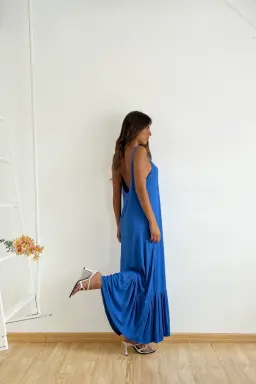 Vestido Maxi Escote Espalda de Benka en Vestidos para argentina