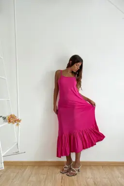 Vestido Maxi Escote Espalda de Benka en Vestidos para argentina