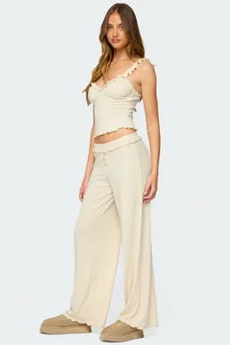 Musculosa posy volados pointelle de Edikted en Pijamas y Sleepwear para argentina